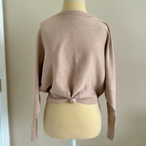 Tan light weight craft sweater